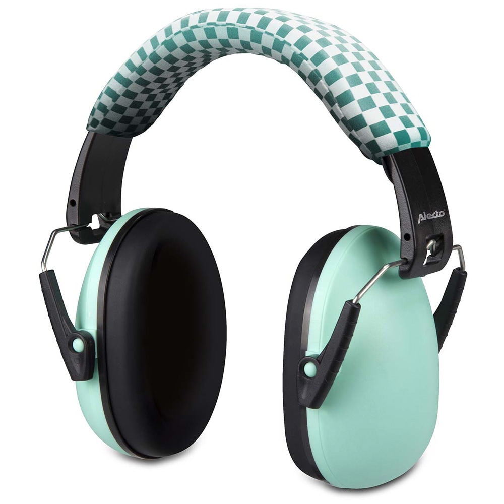 Alecto Høreværn til babyer og småbørn med 29 dB SNR - Grøn