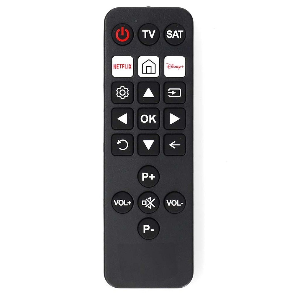 Nedis universal tv-fjernbetjening - med ekstra store knapper