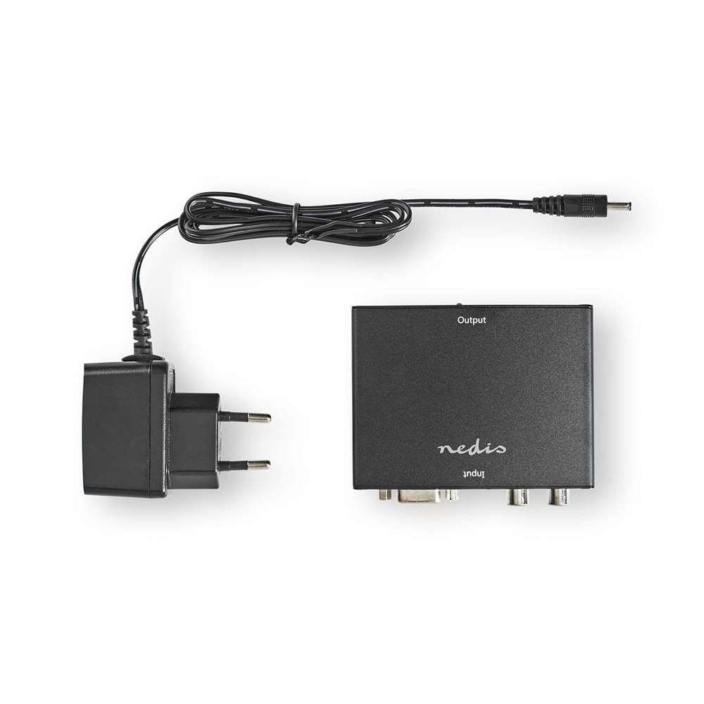 Nedis HDMI-konverter - VGA til HDMI med Full HD 1080p