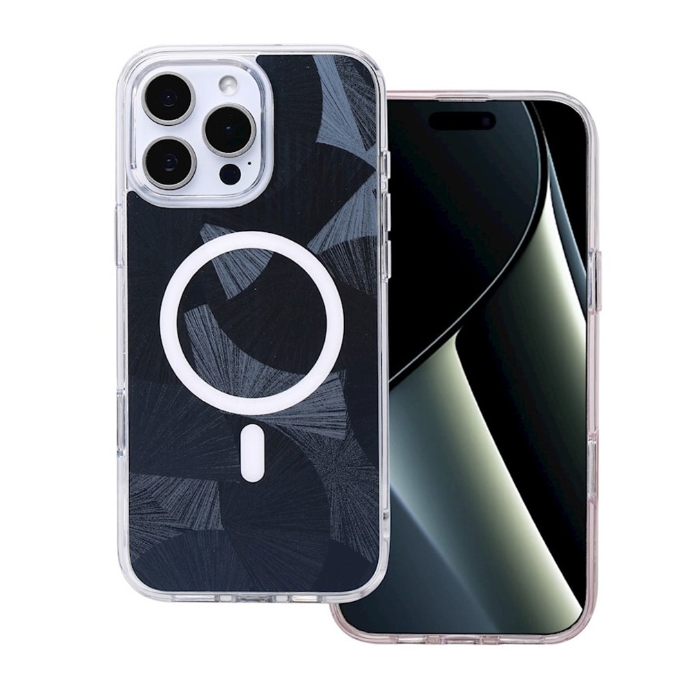 Bagskal med MagSafe til iPhone 16 Pro - Svart