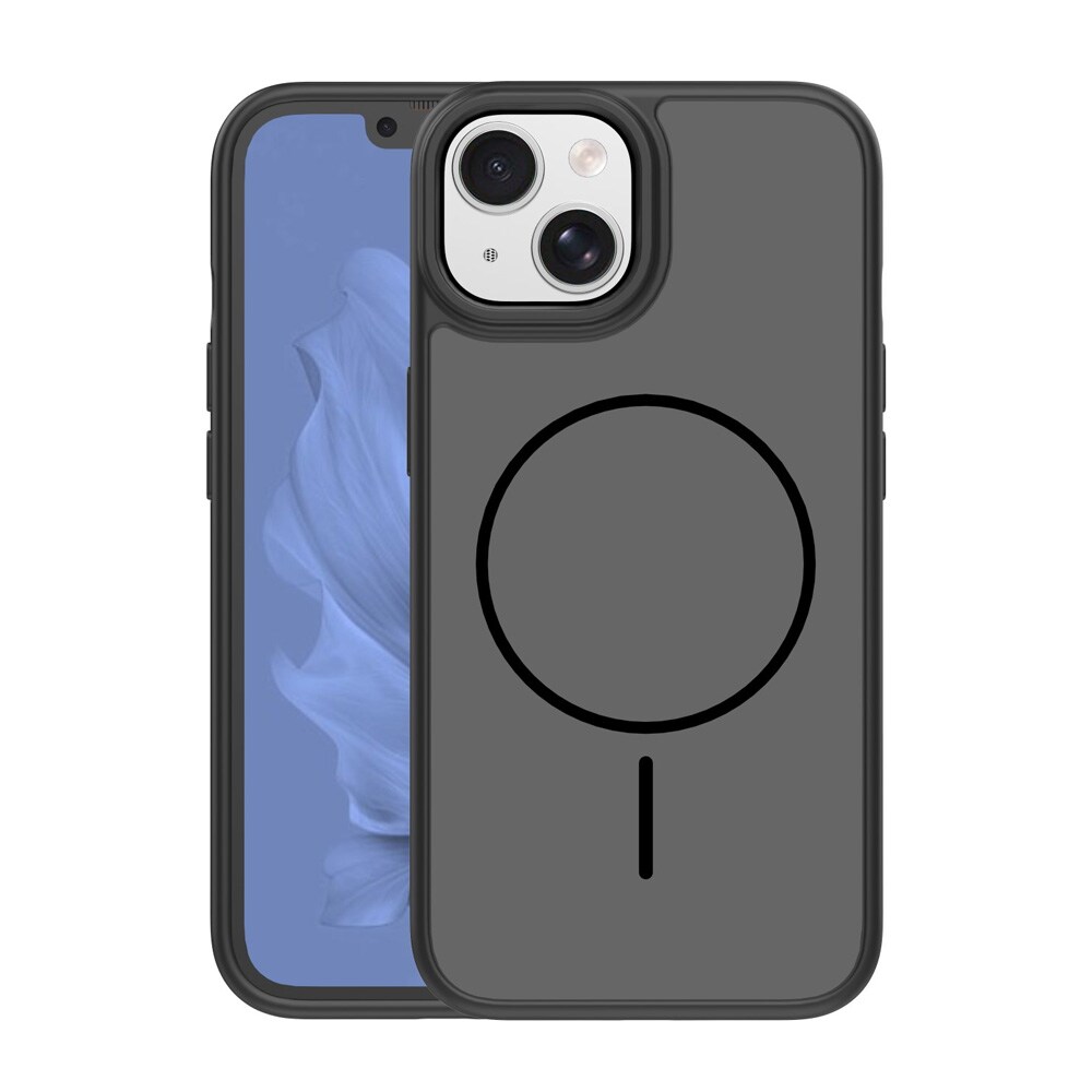 Tyndt bagcover med MagSafe til iPhone 14 - Svart