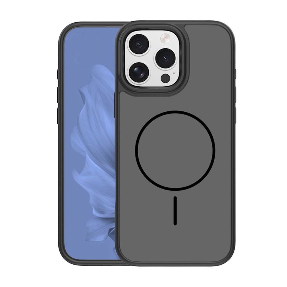 Tyndt bagcover med MagSafe til iPhone 16 Pro Max - Svart