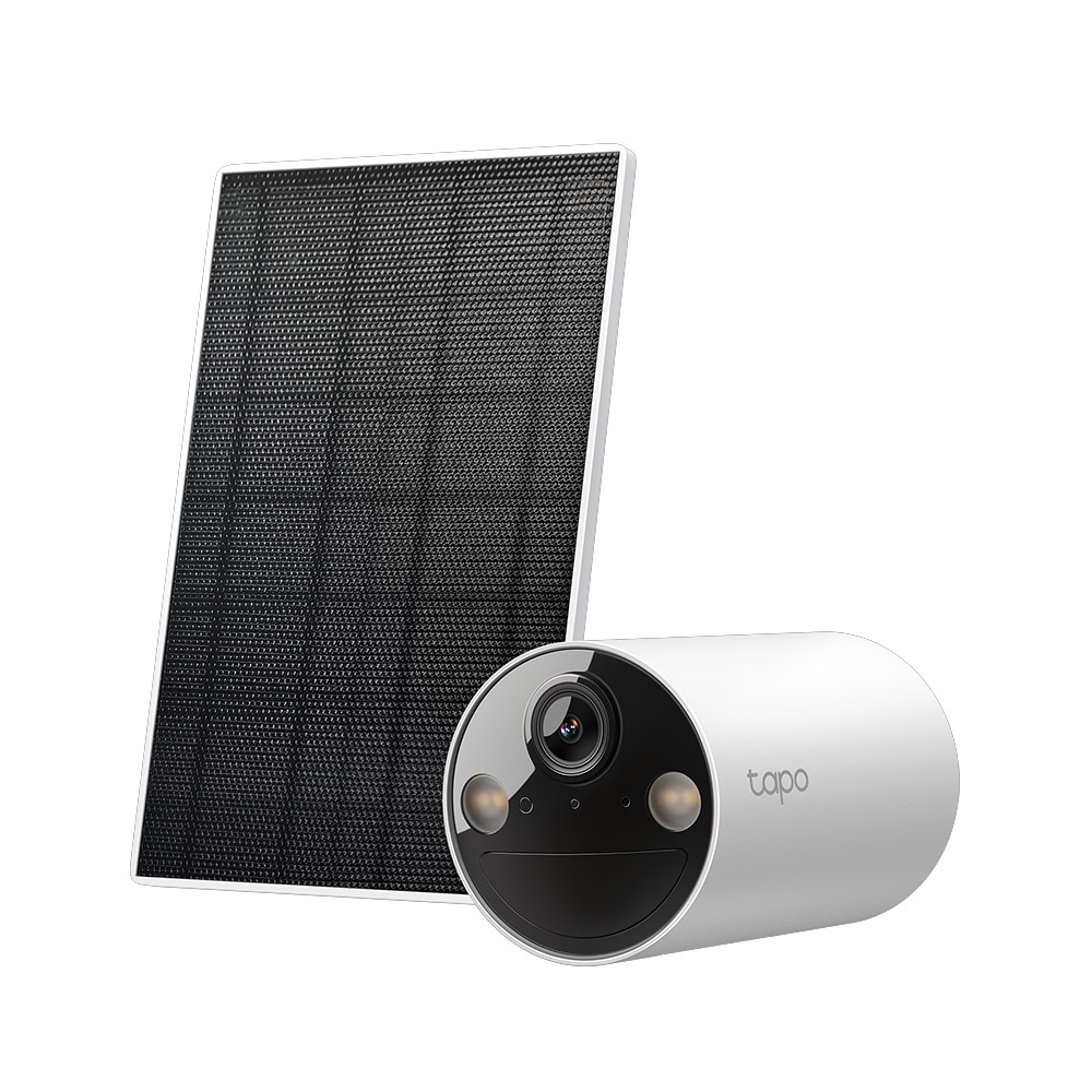 TP-Link Tapo C410 KIT overvågningskamera 2K 3MP soldrevet IP65