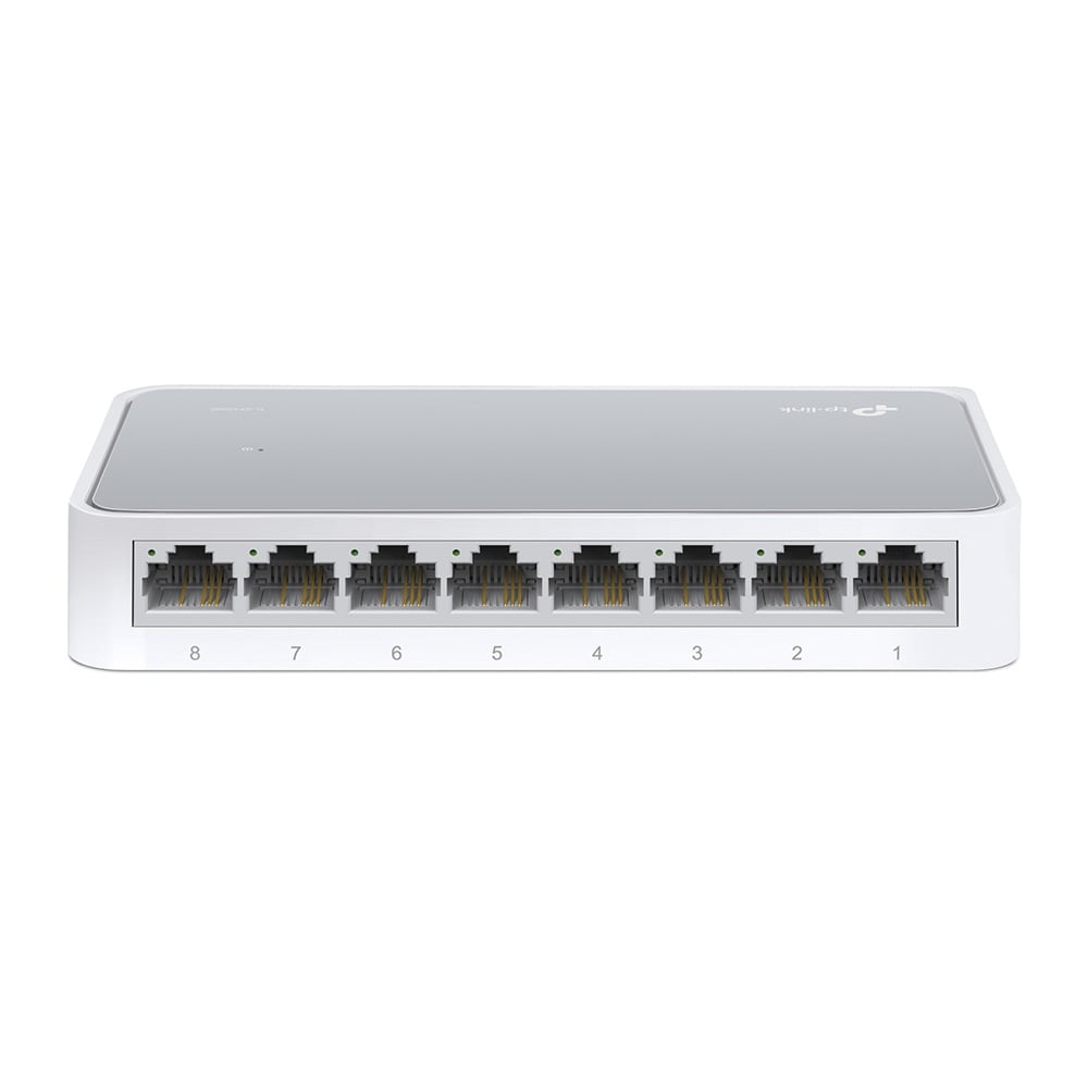 TP-LINK TL-SF1008D 8-ports Fast Ethernet-switch 10/100 Mbit/s