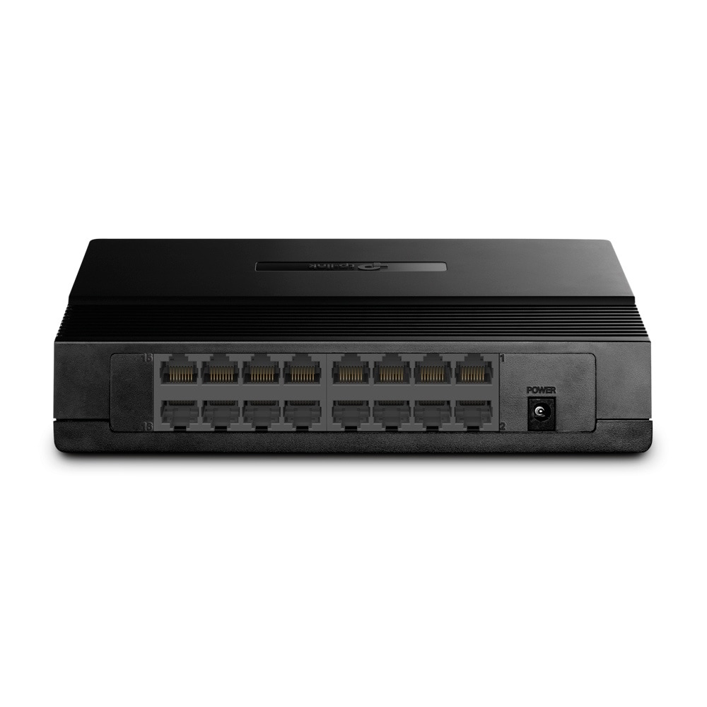 TP-Link TL-SF1016D netværksswitch / 16-port Fast Ethernet-switch 10/100 Mbit/s