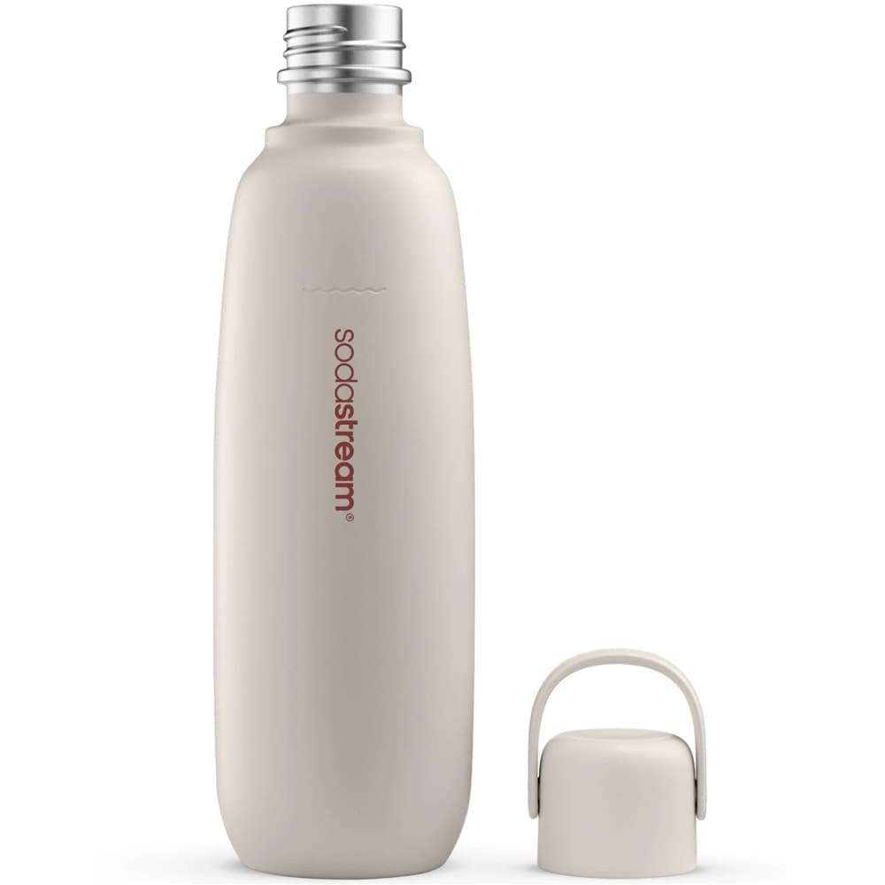 SodaStream Fizz & Go Cool-flaske 0,9 L / isoleret kulsyreflaske / flaske i rustfrit stål