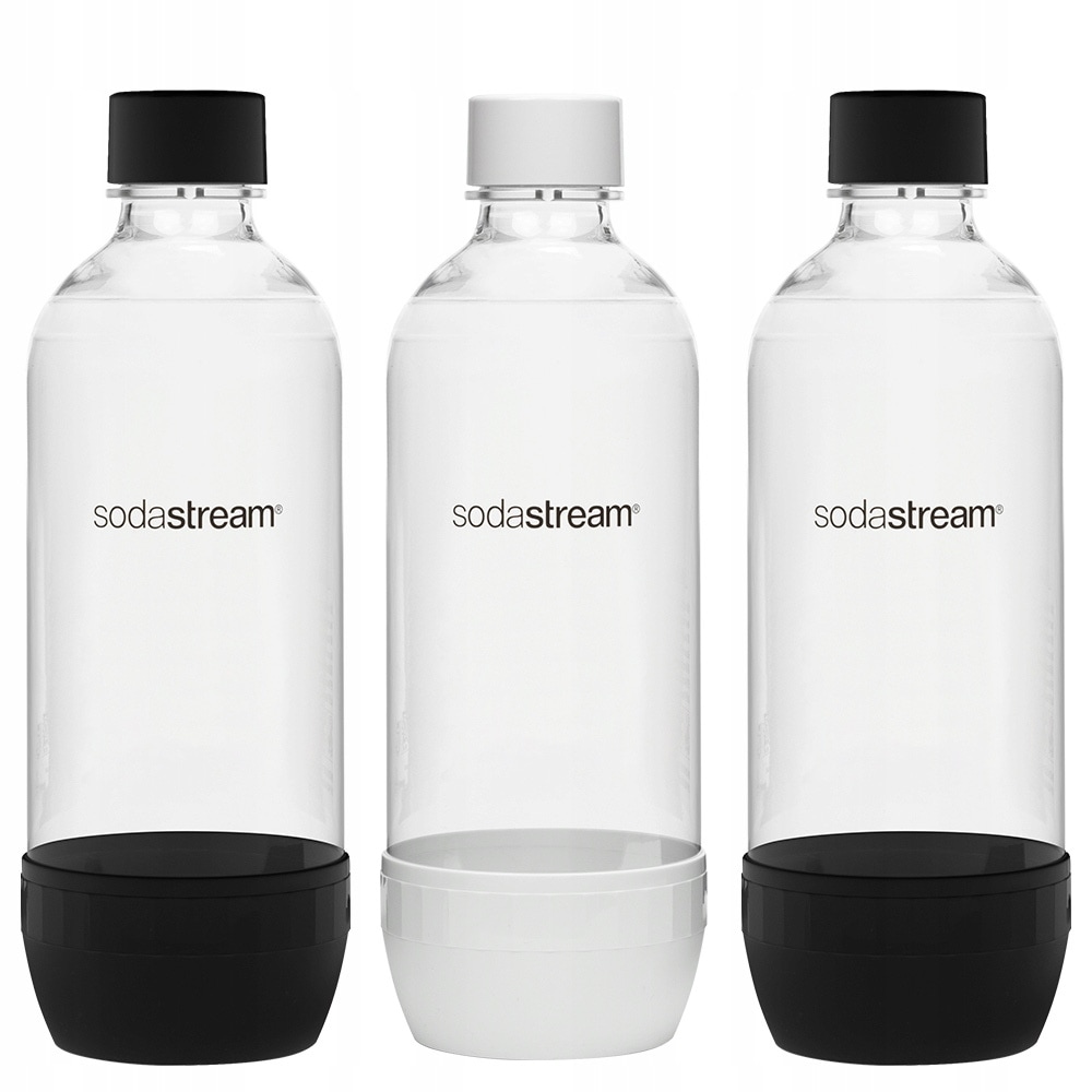 SodaStream PET-flaske 1 liter - 3-pak