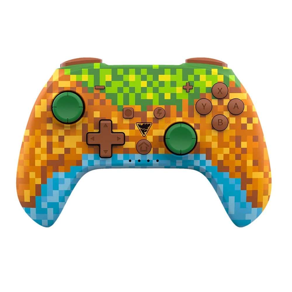 Dragonshock PopTop trådløs controller til Nintendo Switch - Minecraft