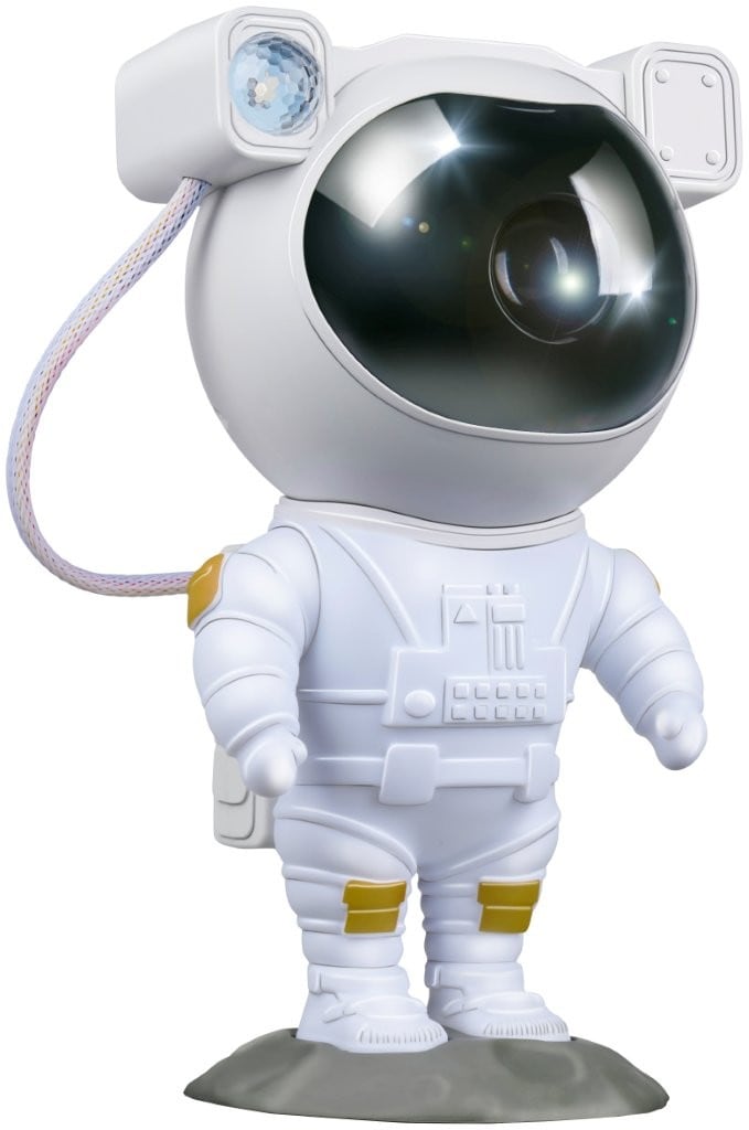 Grundig astronaut-stjerneprojektor / natlampe med stjernehimmeleffekt / projektorlampe til børneværelse og soveværelse