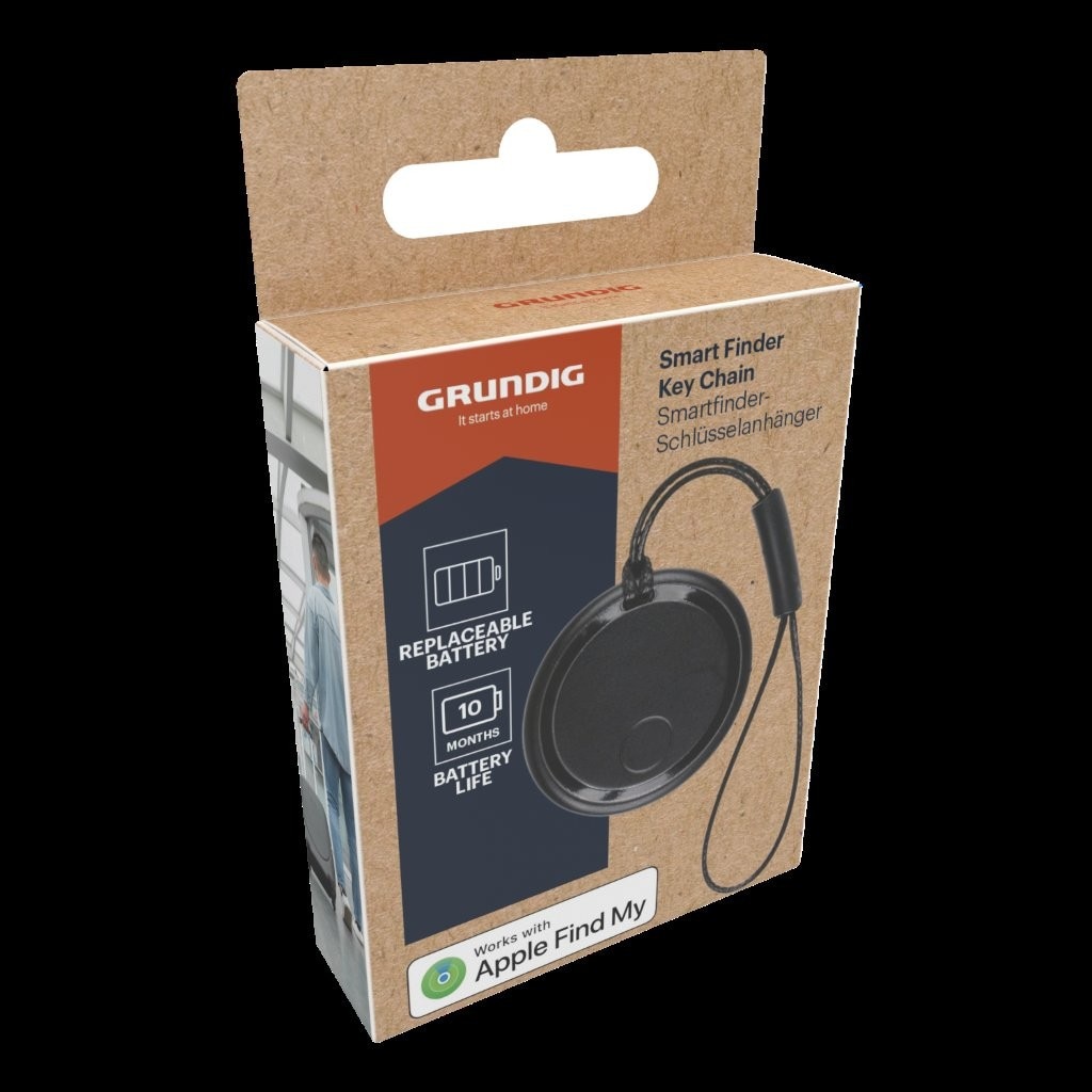 Grundig Smart nøglefinder / nøglesporing / smart nøglering med Apple Find My