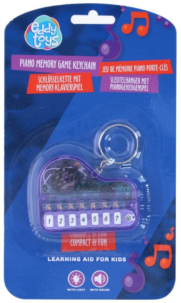Musiklegetøj klaver hukommelsesspil nøglering / hukommelsesspil klaver børn / musiklegetøj med lyd og lys