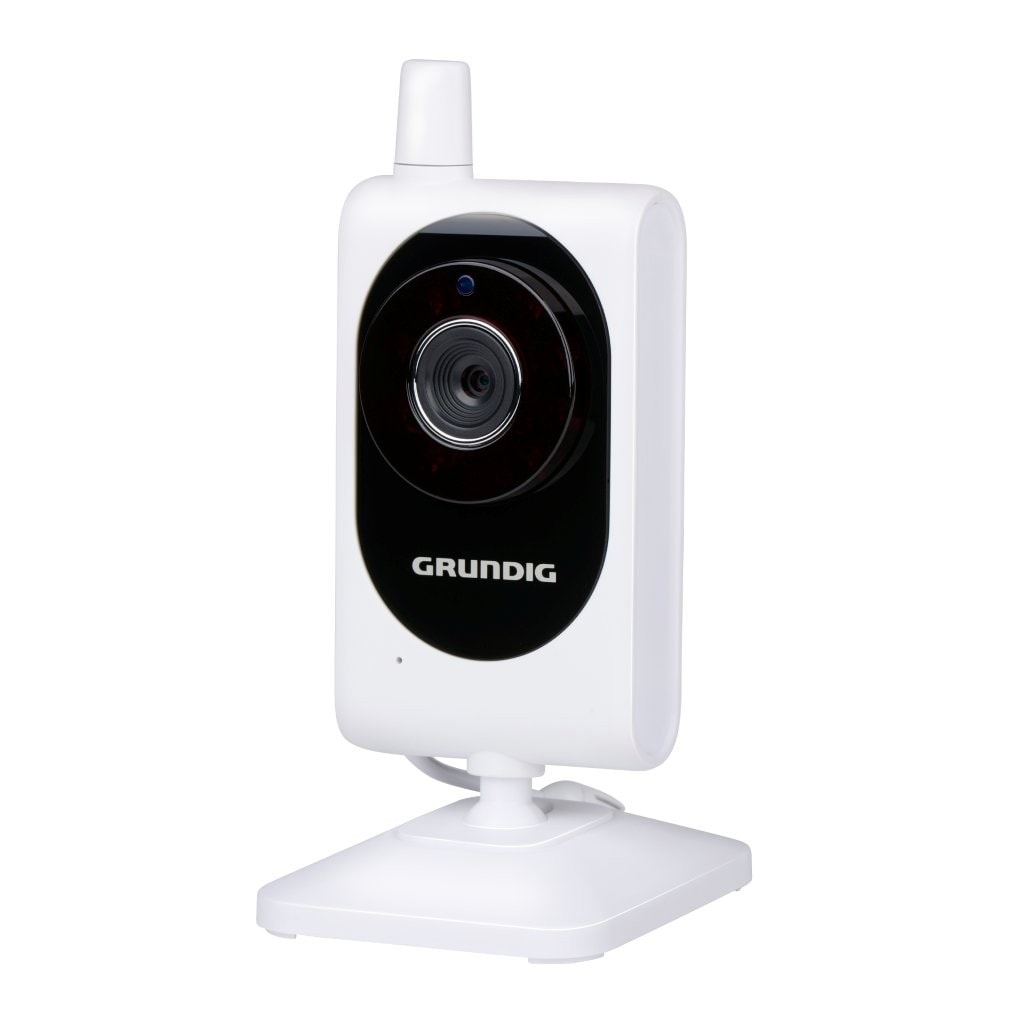 Grundig trådløs babyalarm med kamera 2,4" / videobabyalarm med nattesyn / babmonitor med tovejskommunikation