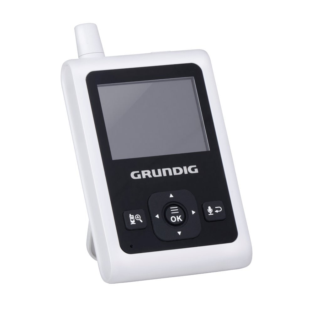 Grundig trådløs babyalarm med kamera 2,4" / videobabyalarm med nattesyn / babmonitor med tovejskommunikation