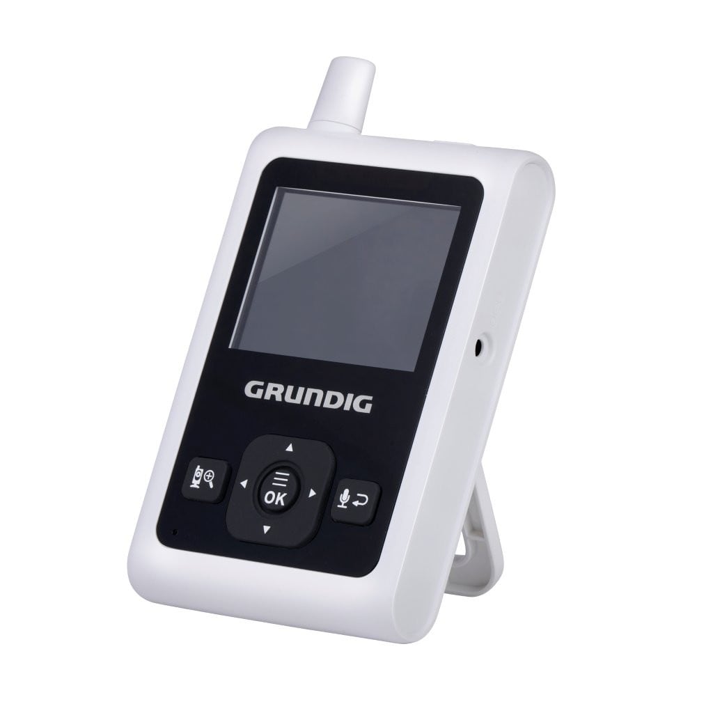 Grundig trådløs babyalarm med kamera 2,4" / videobabyalarm med nattesyn / babmonitor med tovejskommunikation