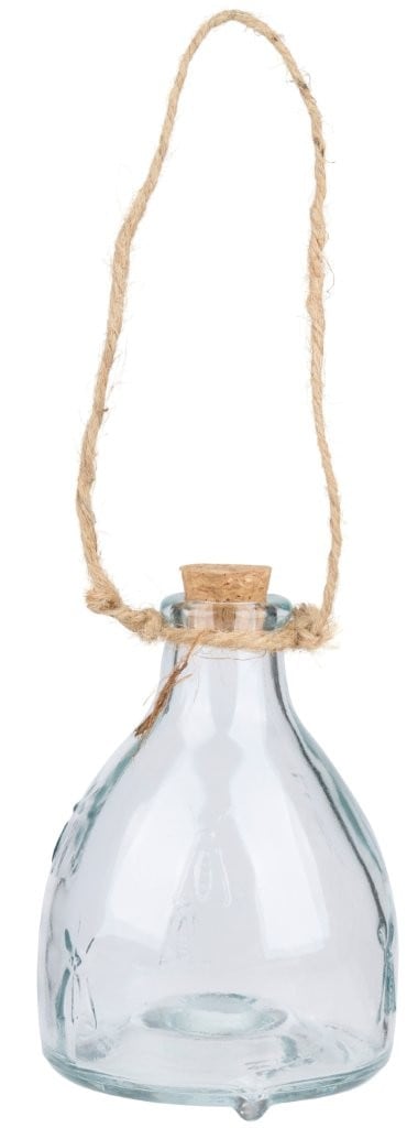 Hvepsefælde glas 2-pak / hvepsefælde til haven / genanvendelig hvepsefælde
