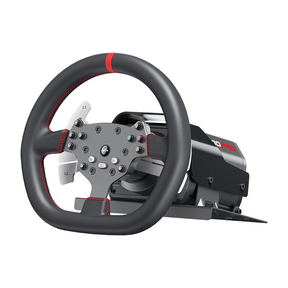 PXN V10 Ultra racersæt / Direct Drive-rat med justerbare pedaler / simracing-udstyr til PC, PS4 og Xbox