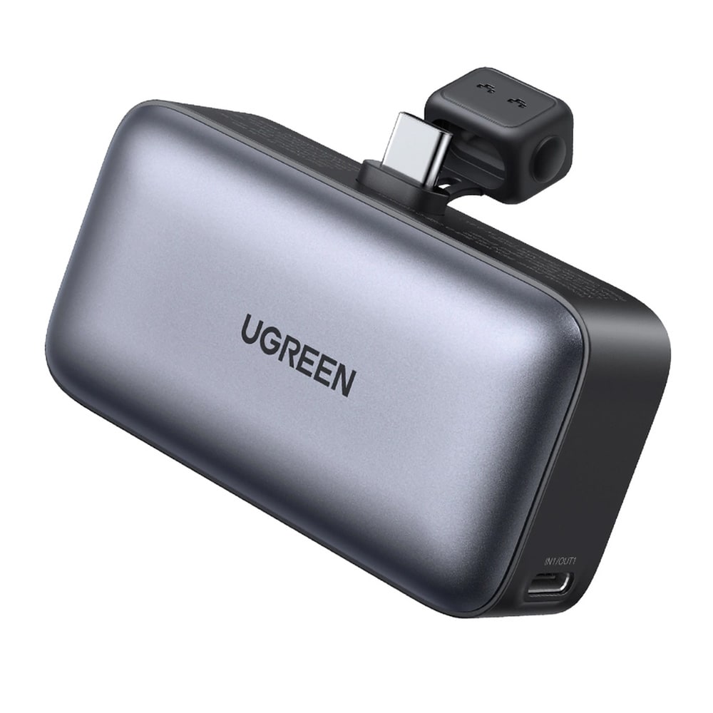 Ugreen Powerbank 5000mAh med indbygget USB-C-stik