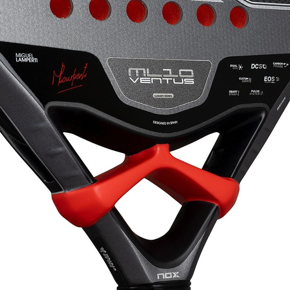 NOX ML10 Ventus Control 3K 2026 padelbat / kontrolbat til padel / rundt padelbat med 3K-kulfiber