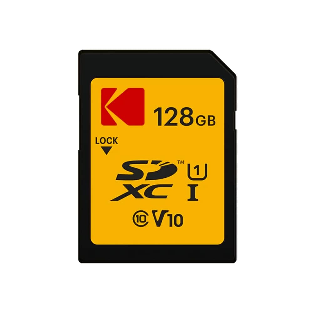 Kodak SDXC Class 10 UHS-I U3 95/90MB/s 128GB / SDXC-hukommelseskort / Flash-hukommelseskort til kamera