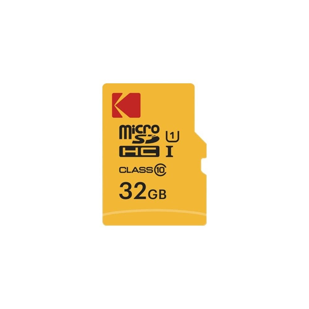 Kodak 32 GB microSDHC Class 10 U1-hukommelseskort / microSD-kort / hukommelseskort til smartphone-kamera-tablet