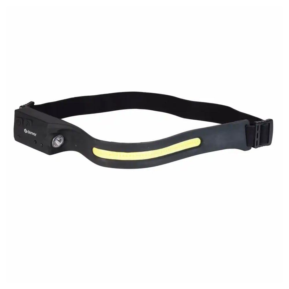 Denver LED-pandelampe 300 lumen / genopladelig pandelampe / pandelampe COB XPE