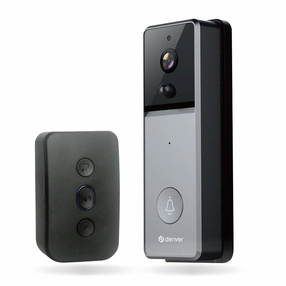 Denver smart videodørklokke / WiFi-videodørklokke med kamera / smart dørklokke med bevægelsesdetektor