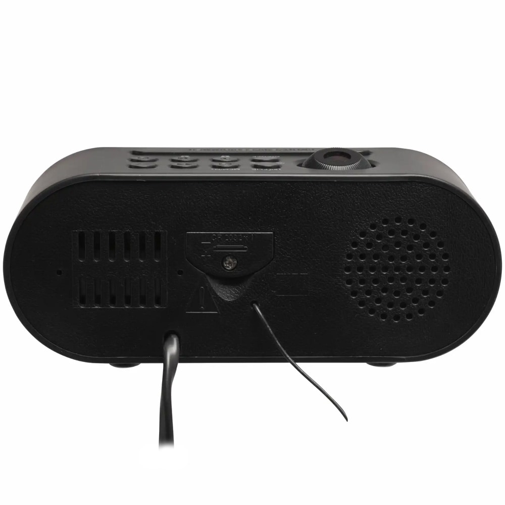 Denver clock radio med projektion / vækkeur med projektor / digital clock radio FM