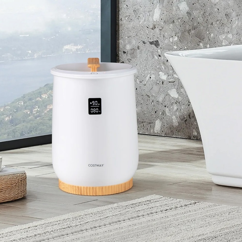 Håndklædevarmer 20L / elektrisk towel warmer med timer og LED-display