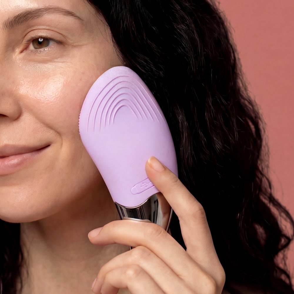 Elektrisk ansigtsrensebørste – sonisk børste / ansigtsbørste / rensebørste