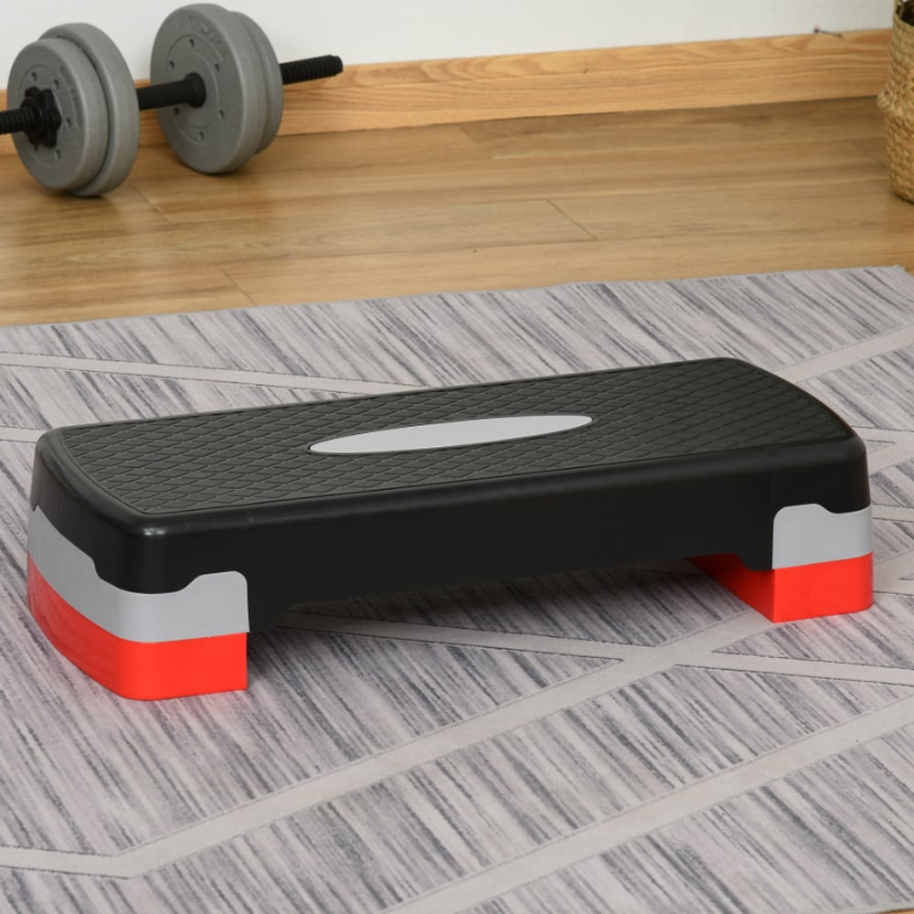 Step up board / aerobic step board / træningsboard med justerbar højde / fitness stepper