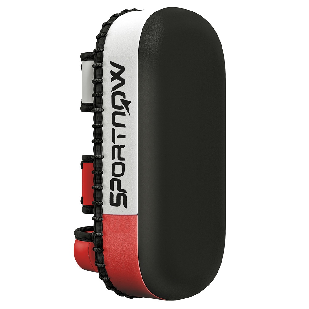 Sparkehandsker / sparkepuder til kampsport / slag- og sparkepuder / Muay Thai og kickboksning - Svart/Rød/Hvid