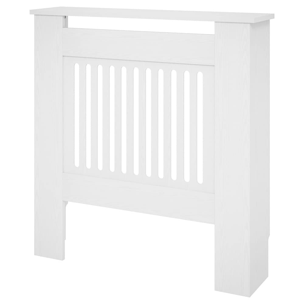 Element cover - hvid radiatorskjuler 79x19x81cm med hylde