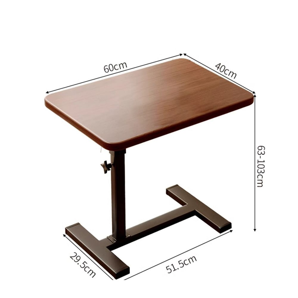 Skrivebord med justerbar højde 60×40 cm / sammenklappeligt computerbord / hæve-sænkebord
