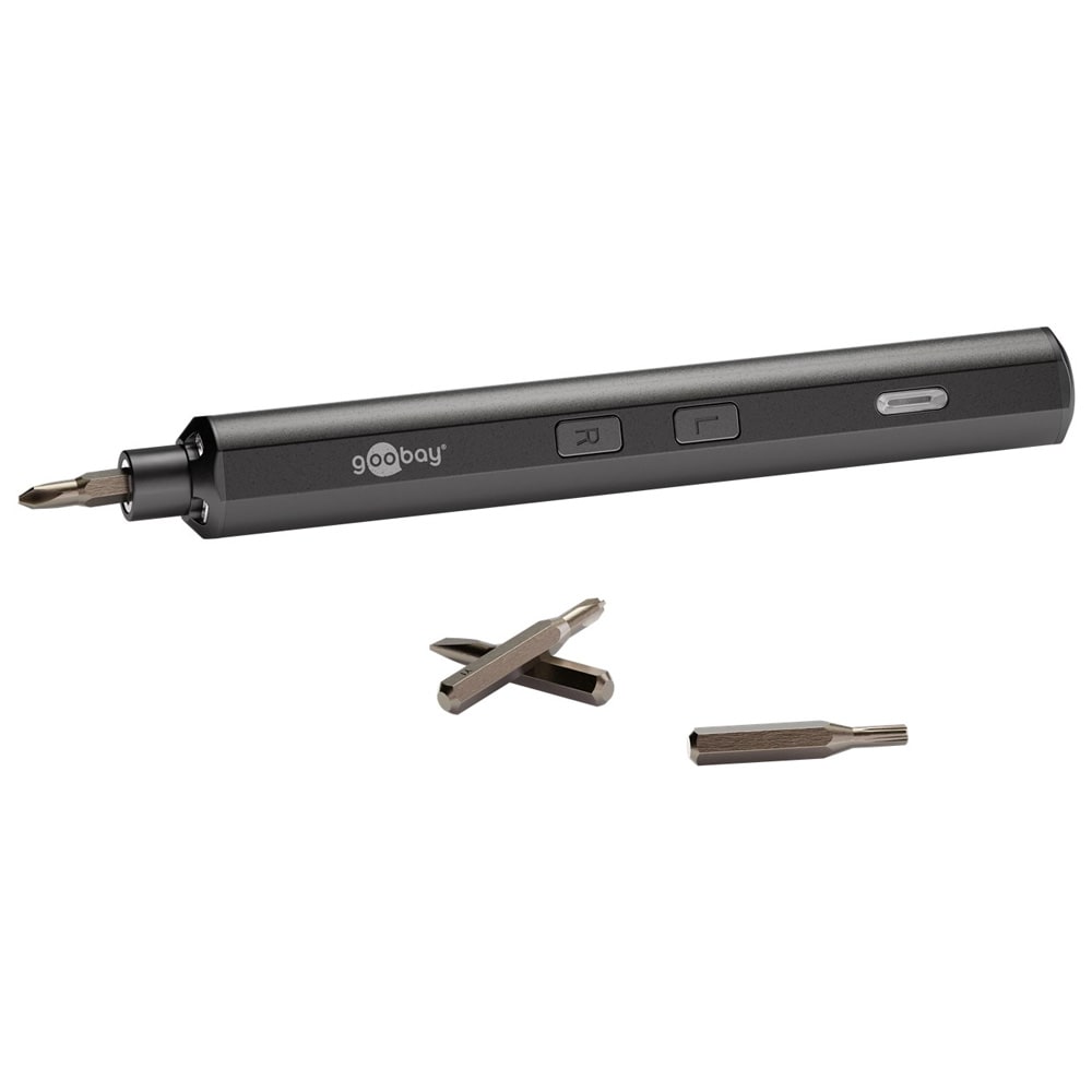 Elektrisk skruetrækker med 20 bits / præcisionsskruetrækker / batteridrevet skruetrækker / skruetrækkersæt med bits