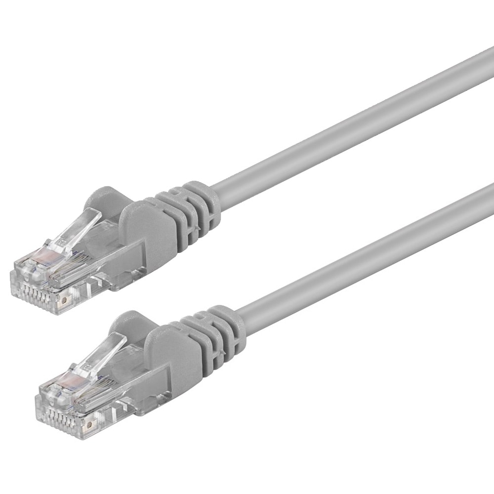 Goobay Netværkskabel CAT 5e U/UTP 2m / Ethernet-kabel RJ45 / LAN-kabel 2m / patchkabel CAT5e