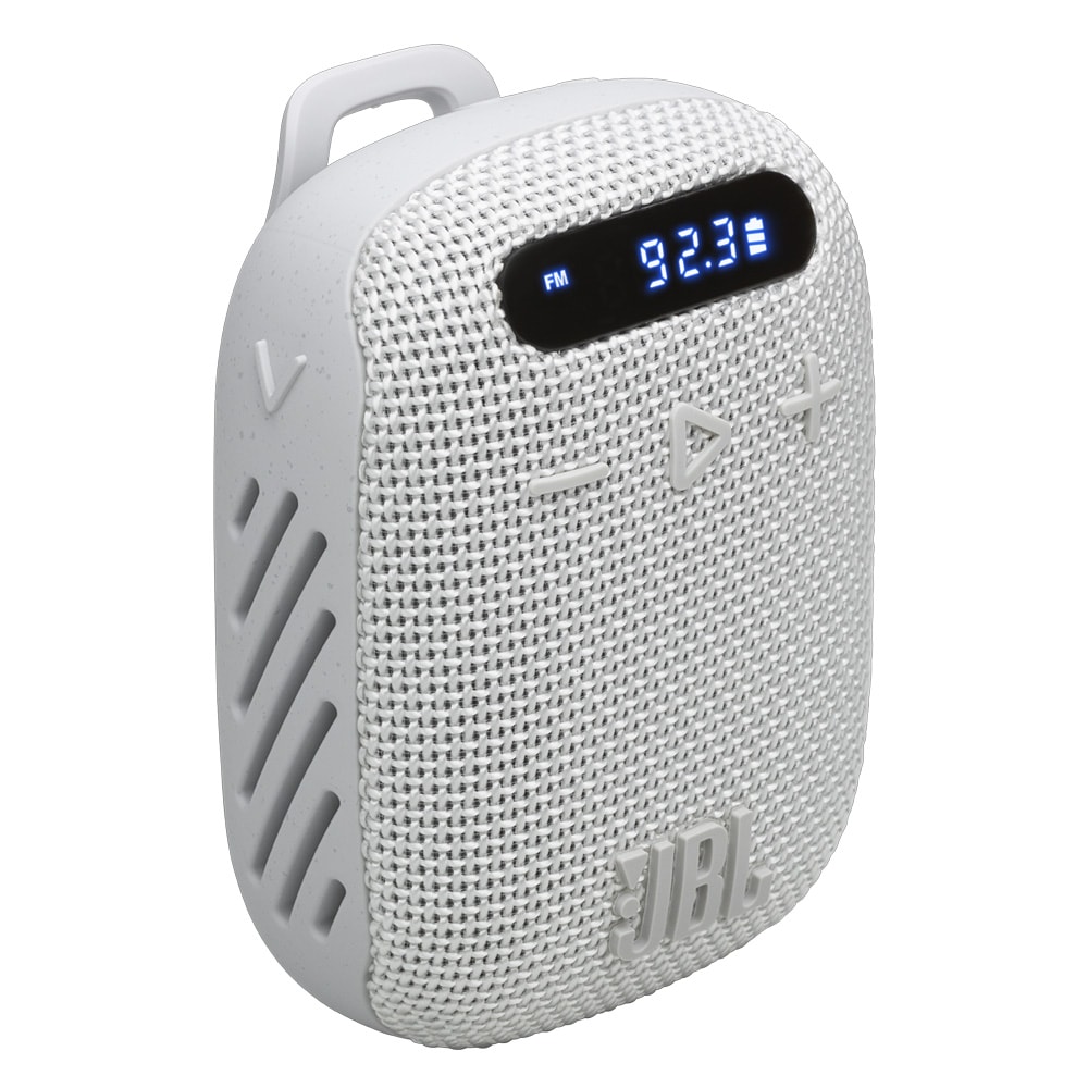 JBL Wind 3 cykelhøjttaler - grå / Bluetooth-højttaler til cykel / bærbar højttaler, der er vandafvisende / cykelhøjttaler med holder