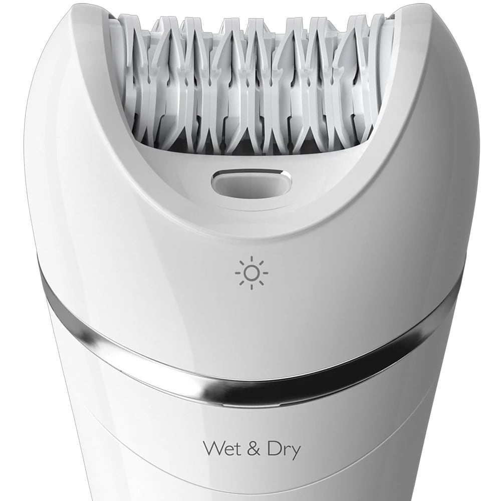 Philips Epilator Series 8000 BRE710/00 epilator / hårfjerningsapparat til våd- og tørbrug / barberhoved