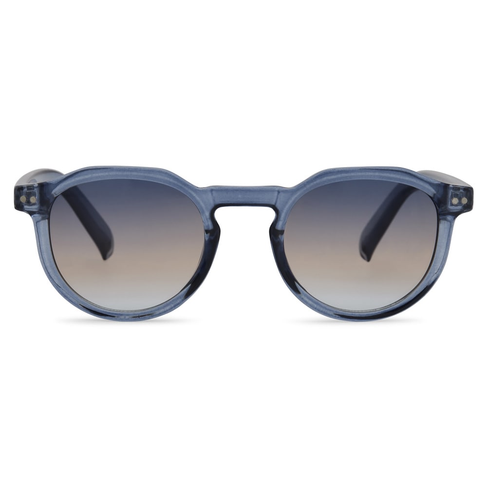 Blå solbriller med blåt glas / solbriller med UV-beskyttelse / unisex-solbriller / klassiske solbriller