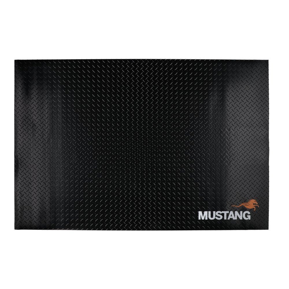 Mustang grillmåtte 100x150 cm / grillmåtte terrasse / beskyttelsesmåtte grill / underlag grill