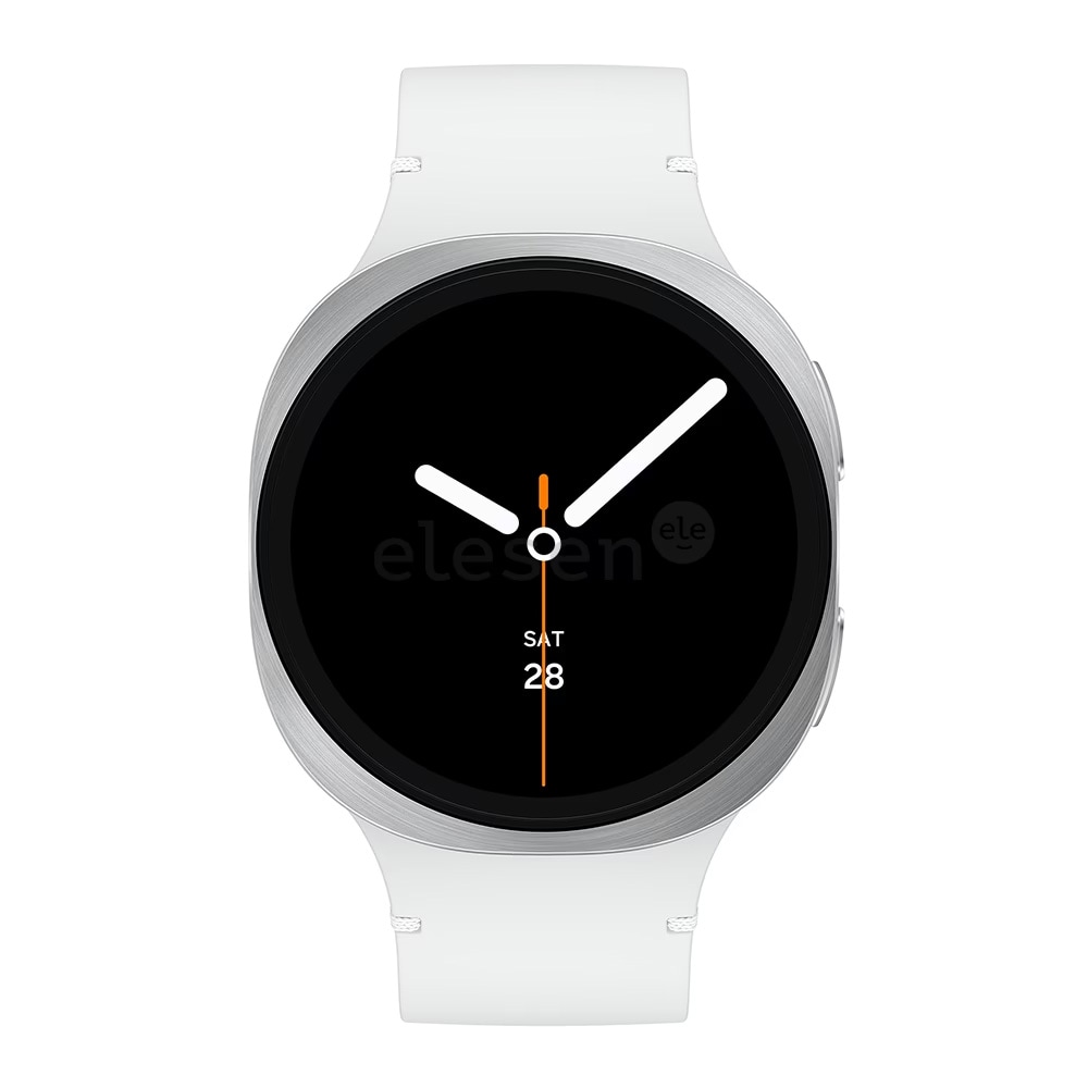 Samsung Galaxy Watch 8 LTE 44 mm SM-L335FZSAEUE / smartwatch med eSIM og sundhedssporing – Sølv