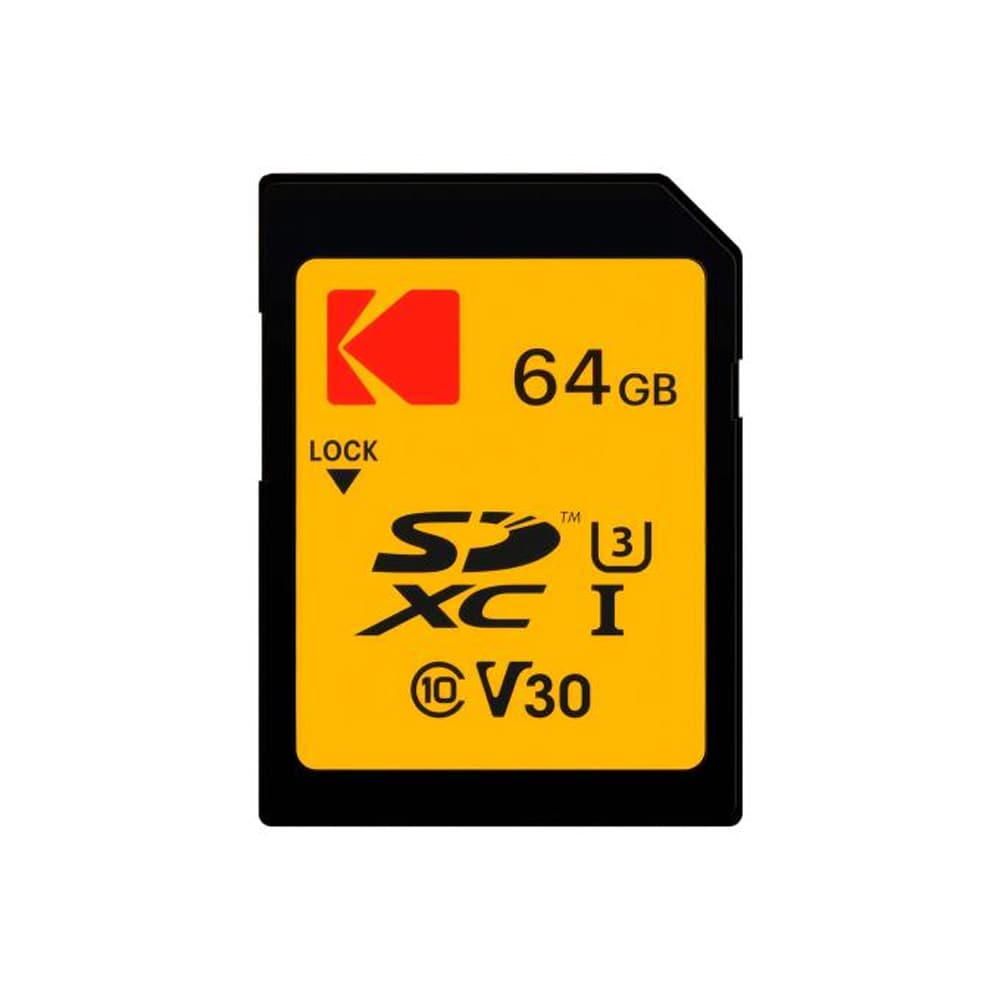 Kodak SDXC 64GB UHS-I U3 V30 / hukommelseskort SD-kort / flash-hukommelse