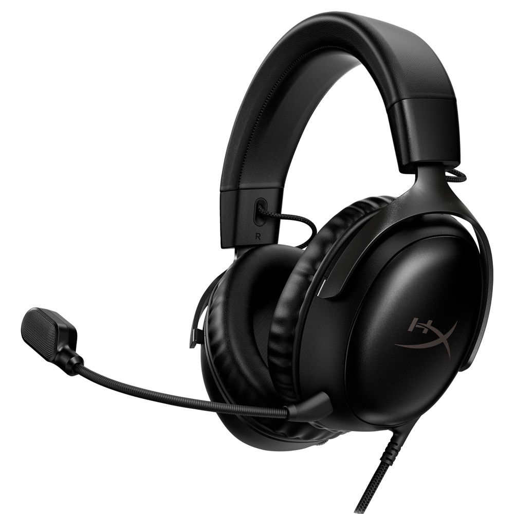 HyperX Cloud III Gaming Headset 727A8AA - Svart / gaming headset med mikrofon