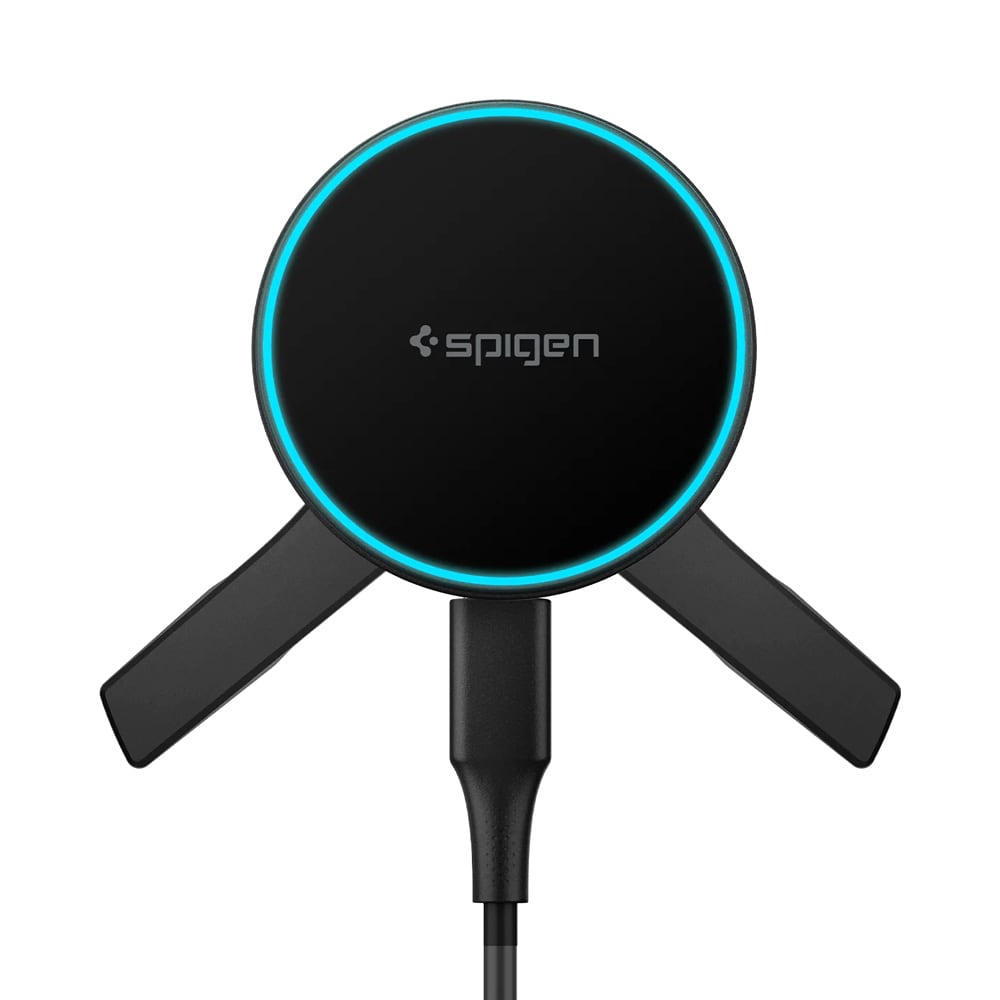 Spigen Essential Wireless Car Charger Mag Fit EV15MAQ / MagSafe bilholder med opladning