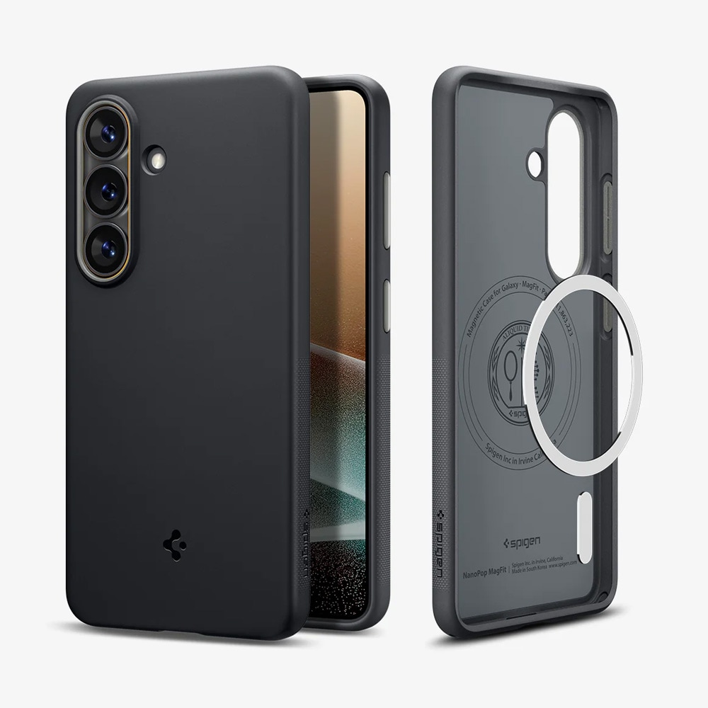 Spigen Nano Pop Mag Fit Backshell til Samsung Galaxy S26 - Svart