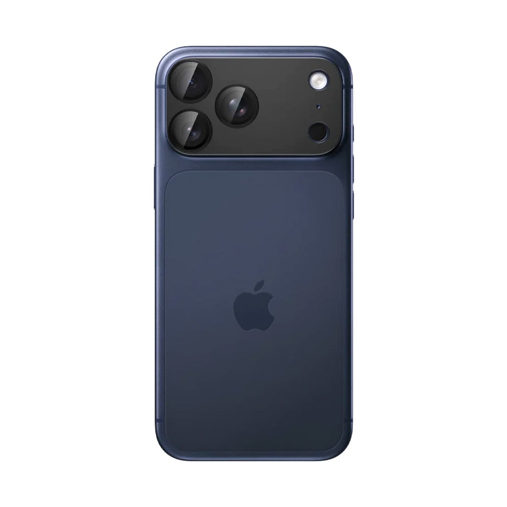 Spigen GlastR EZ FIT Optik Pro XL til iPhone 17 Pro / kameralinsebeskyttelse / hærdet glas