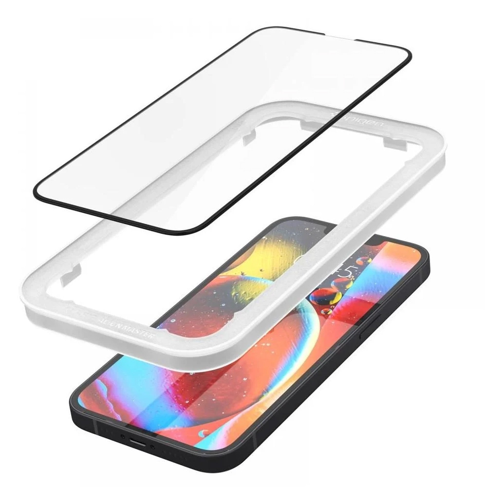 2-pak Spigen GlastR Align Master skærmbeskytter til iPhone 17e / 16e / 14 / beskyttelsesglas / panserglas
