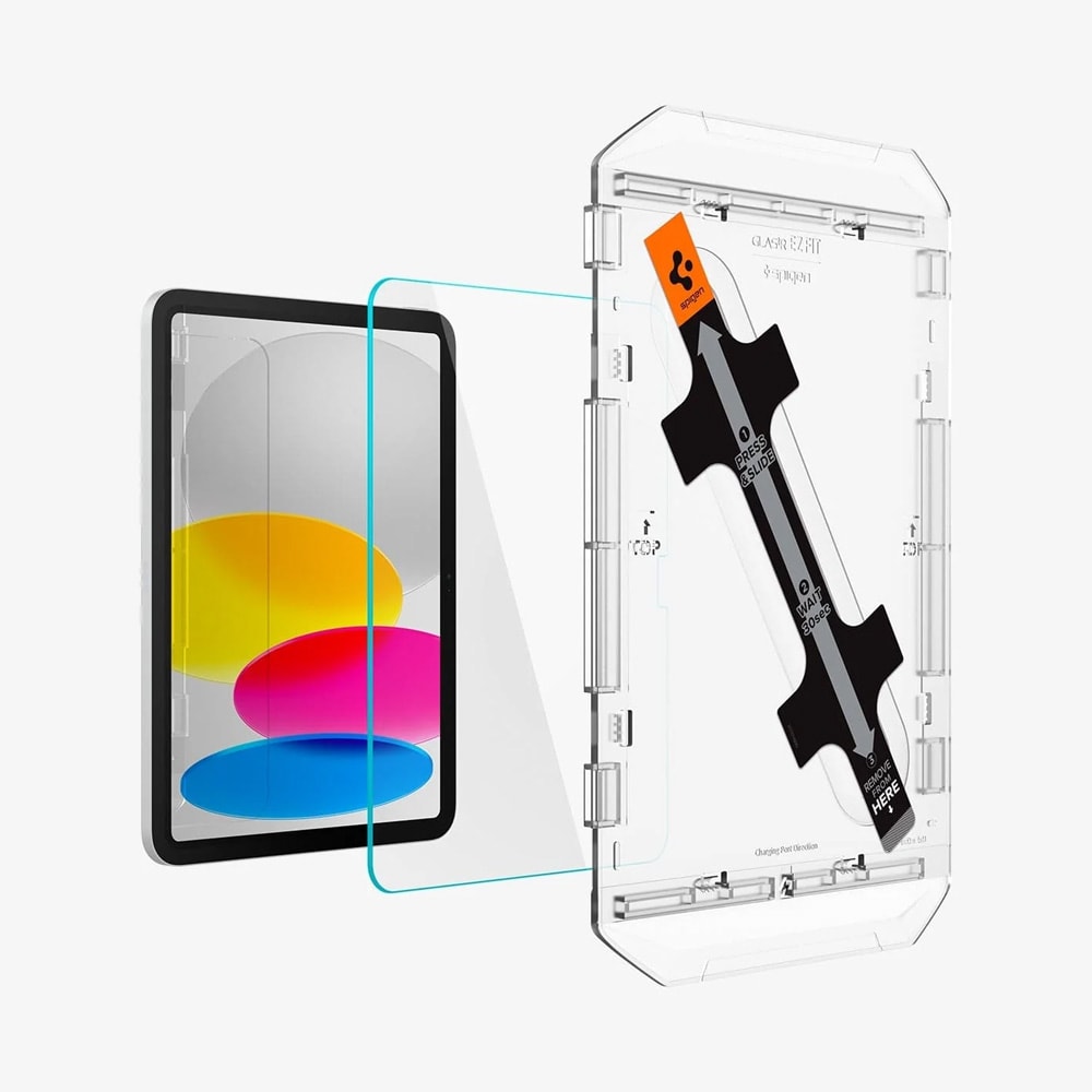 Spigen GlastR EZ FIT skærmbeskytter til iPad 11 (2025) / hærdet glas til iPad / skærmbeskyttelse