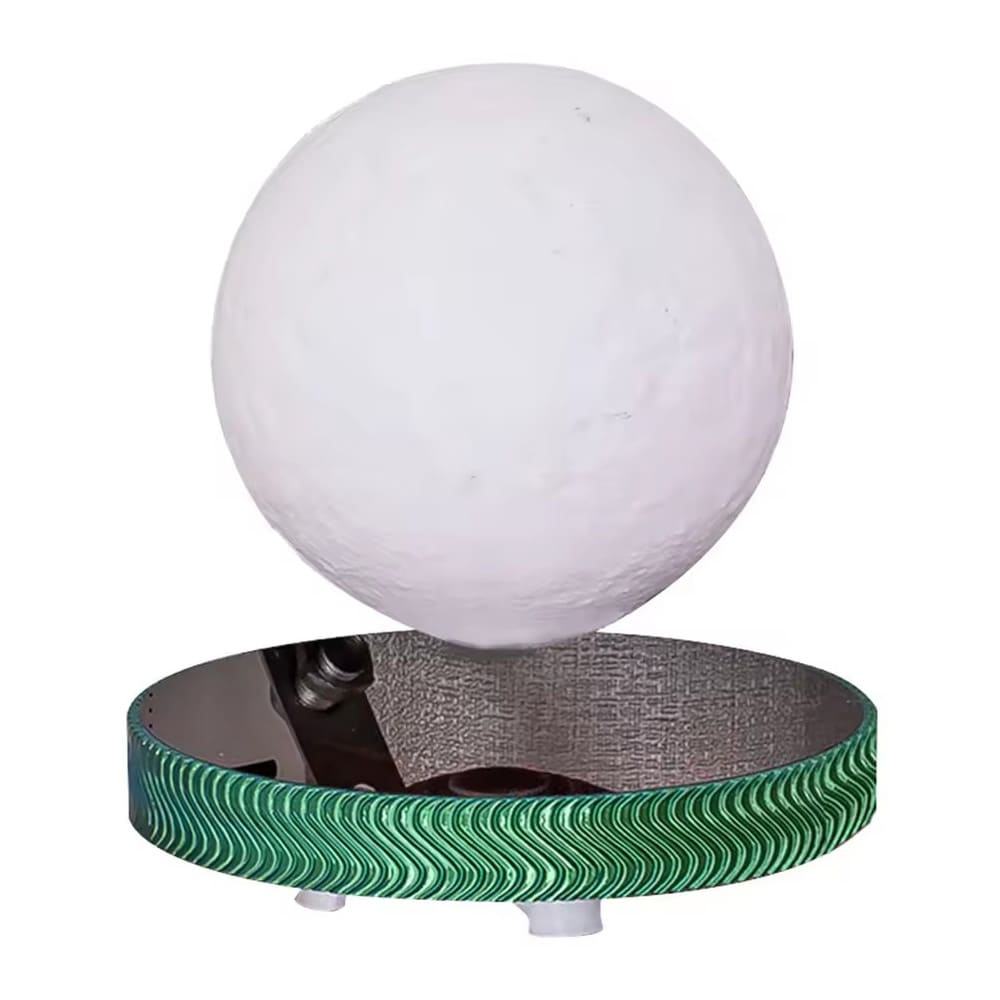 Magnetisk svævende månelampe / svævelampe med touchbetjening / dekorativ natlampe med 3 farvetemperaturer