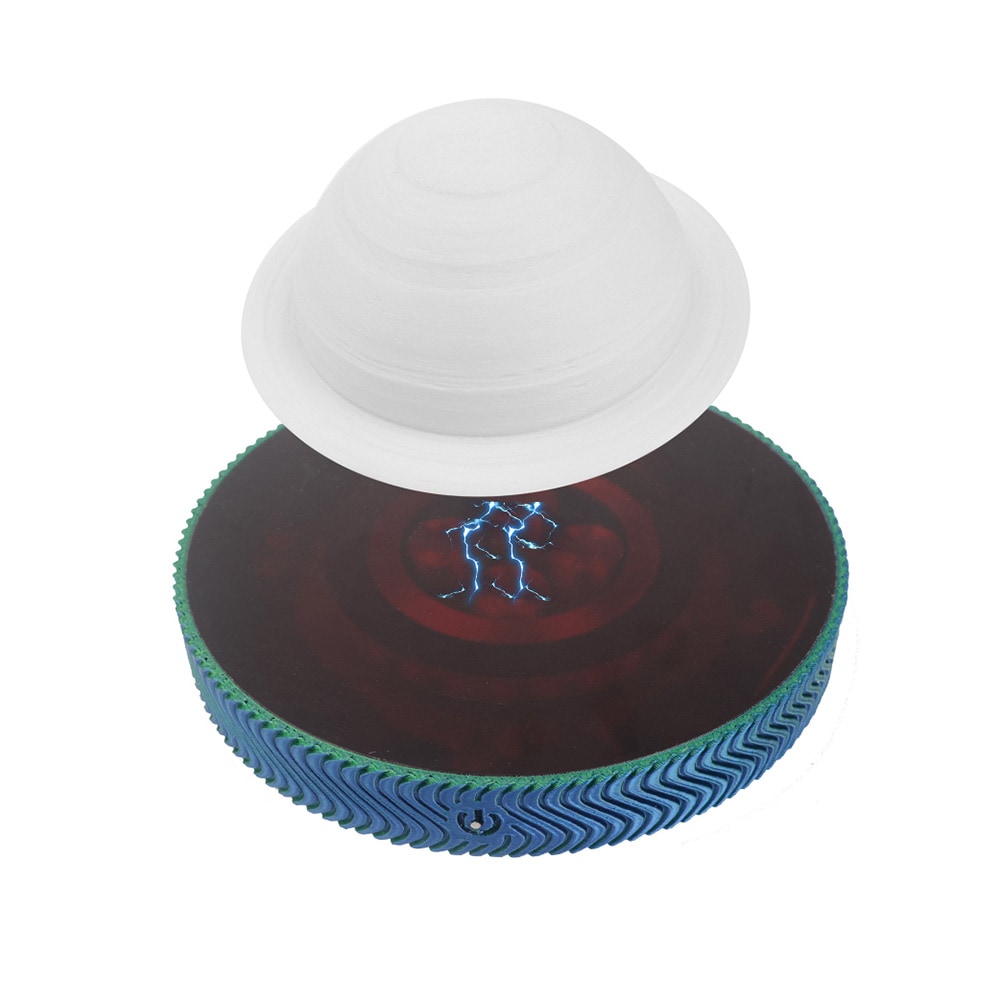 Magnetisk svævende Saturnus-lampe / svævende lampe med touchbetjening / natlampe med 3 farvetemperaturer