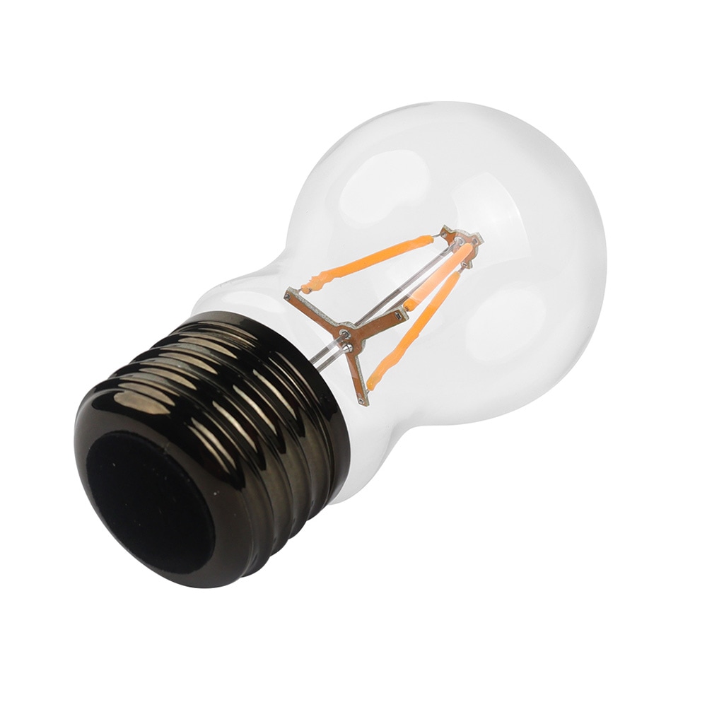 Magnetisk svævende lampe med glødepæredesign / touchbetjent natlampe med varmt lys / dekorativ bordlampe